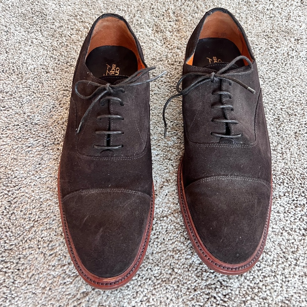 Crosby Square - Suede Oxfords